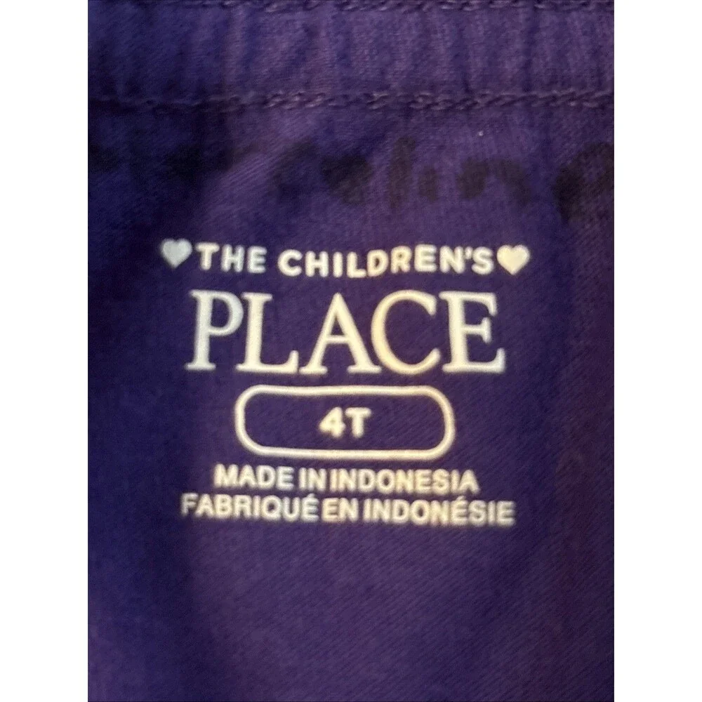 The Children’s Place Purple Ruffled Sleeveless Tank Top Pullover Shirt 4T